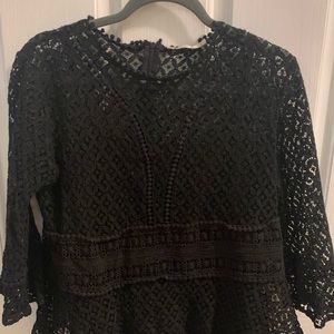 Hazel lace blouse w/ tank